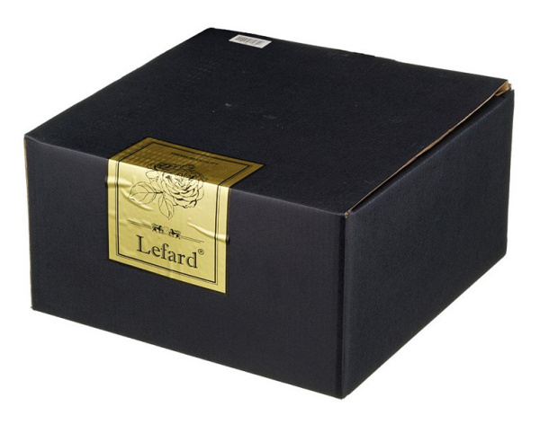 Блюдо декоративное (27х10 см) Lefard Gold Glass 195-131