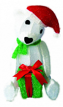 Зверь световой (51 см) Медвежонок с подарком 514-268