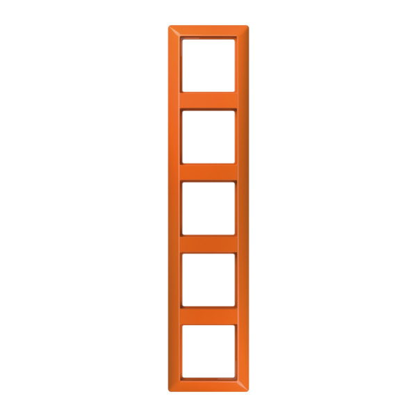 JUNG AS 500 Оранжевая Рамка 5-ая ударопрочная