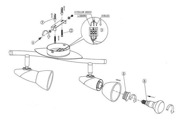Спот Globo Novara 5449-2