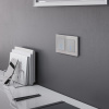 Выключатель сенсорый одноклавишный с подсветкой и функцией Wi-Fi, без рамки Werkel серебряный W4510606
