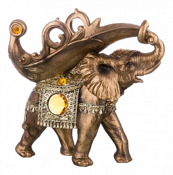 Держатель для бутылок (28.5x13.5x26.5 см) Слон 146-748