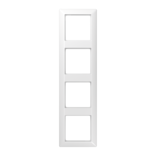 JUNG AS 500 Белая Рамка 4-ая ударопрочная