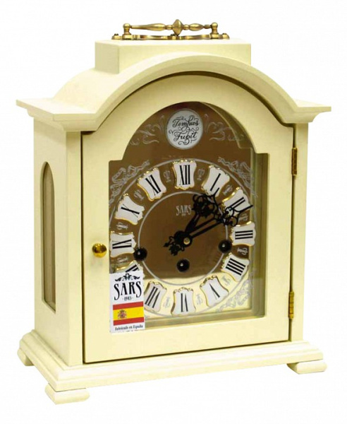 Настольные часы (30x15x38см) SARS 0094-340 Ivory