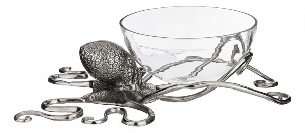 Чаша декоративная (56х44х16 см) Осьминог 725-019