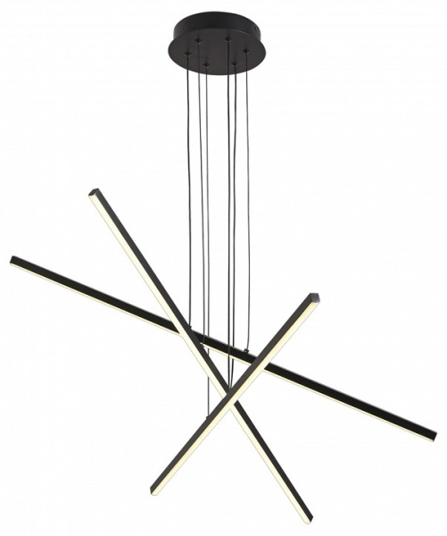 Подвесная люстра Natali Kovaltseva LED LAMPS 81103 LED LAMPS 81103/3C BLACK