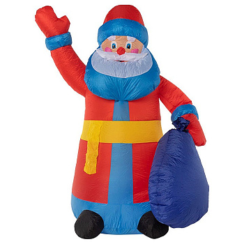 Дед Мороз световой (1.8 м) с подарком NN-511 511-206