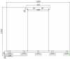 Подвесная люстра Stilfort Gloze 4009/02/05PL