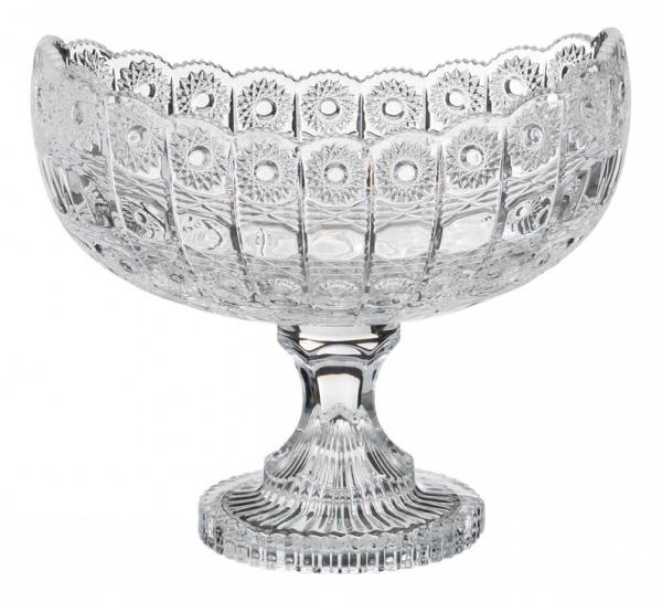 Чаша декоративная (26.5х16х23.5 см) Muza Crystal 195-134