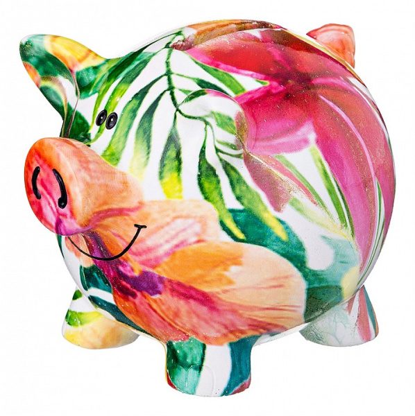 Копилка (10х8х8 см) Свинка 574-359