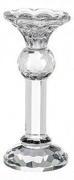 Подсвечник декоративный (7х16.5 см) Хрустальная симфония 862-280