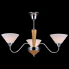 Люстра на штанге Natali Kovaltseva 11400 EVORA 11400/3C CHROME, OAK
