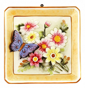 Блюдо декоративное (20х2.5х21 см) Art 59-408