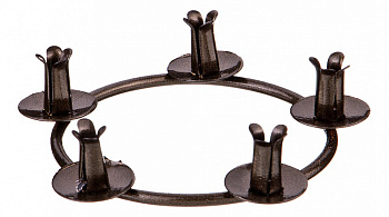 Подсвечник декоративный (17х4 см) Art 348-657