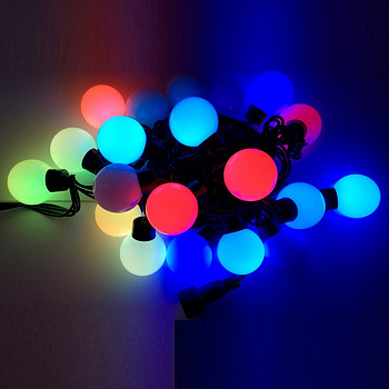 Гирлянда Супернить (5 м) RL-S5-20C-40B-B/RGB