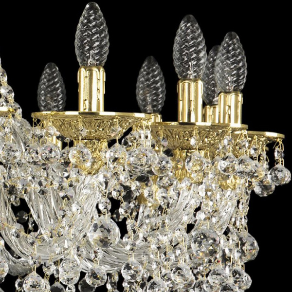 Подвесная люстра Bohemia Ivele Crystal 1609 16109/16/300 G