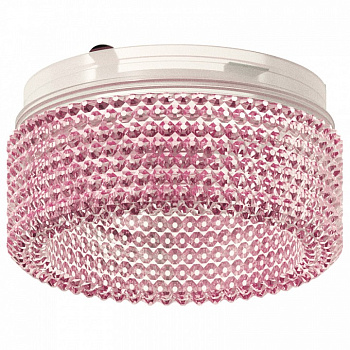 Рамка на 1 светильник Ambrella N615 N6152 PI розовый D60*H25mm Out20mm MR16 (для корпуса светильника)