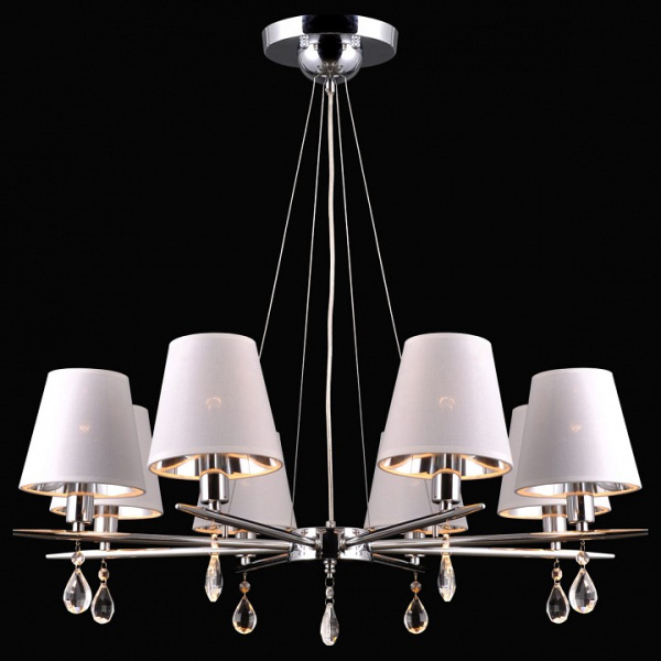 Подвесная люстра Natali Kovaltseva Valence Valence 70039-8C CHROME