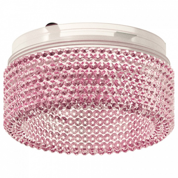 Рамка на 1 светильник Ambrella N615 N6152 PI розовый D60*H25mm Out20mm MR16 (для корпуса светильника)