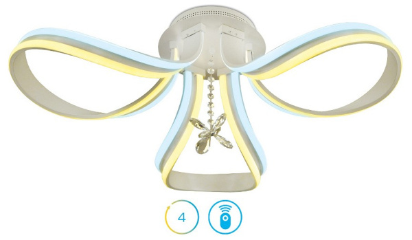 Накладной светильник Ambrella Double 10 FL150