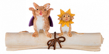 Статуэтка (10.5x3x5 см) Кошки-мышки 450-749