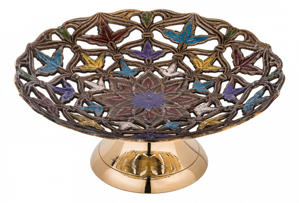 Чаша декоративная (16.5х6 см) Ажурное 877-537