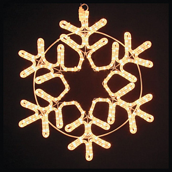 Панно световое [55x55 см] Снежинка NN-501 501-324