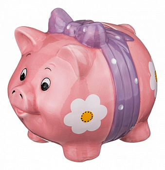 Копилка (17х20х18 см) Свинка 574-158