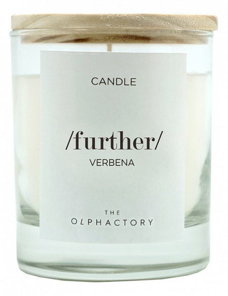 Свеча ароматическая (9.8 см) FURTHER-Вербена VV401VVTO