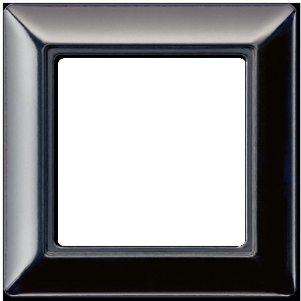 JUNG Рамка 1-кратная для вертикальной и горизонтальной установкичерная