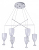 Подвесная люстра LED4U 6409 6409-6 White