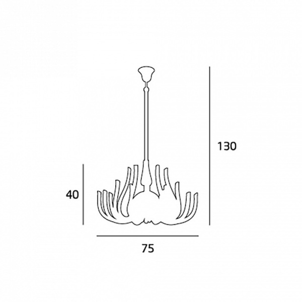Подвесная люстра Maxlight California P0072