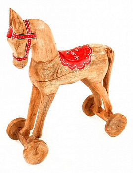 Звеь декоративный (40x13x30 см) Christmas Horse en_ny0004