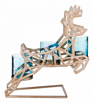 Подсвечник декоративный (35x18.2x38 см) Art-730-203