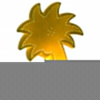 Настольная лампа декоративная Lucide Palm 13523/01/33