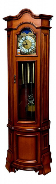 Напольные часы (61x35x205 см) 2084-451 2084-451 Walnut