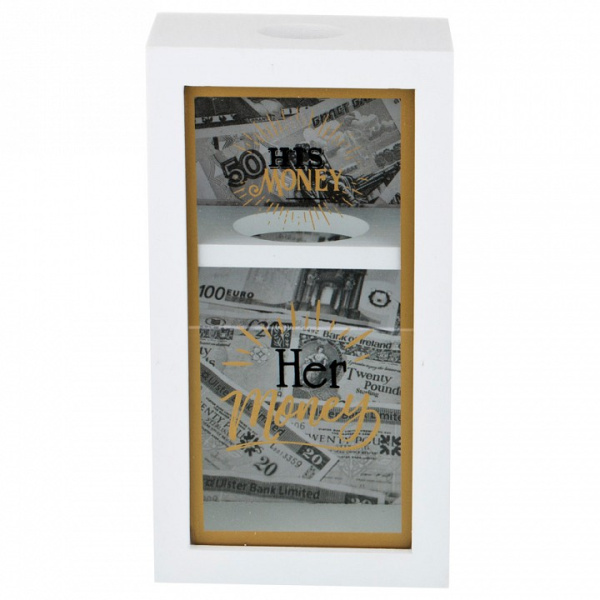 Копилка (12х8х22 см) His and her money 124-145