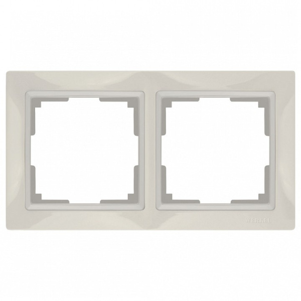 Рамка на 2 поста Werkel Snabb Basic WL03-Frame-02