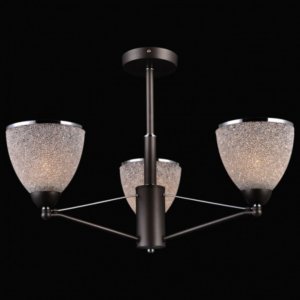 Люстра на штанге Natali Kovaltseva Chambery Chambéry 75113-3C GRAY, CHROME