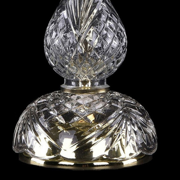 Настольная лампа декоративная Bohemia Ivele Crystal 5700 1400L/1-27/G