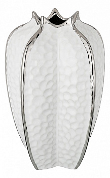 Ваза настольная (17х17х27 см) Серебряная коллекция 699-269