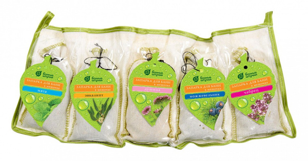 Набор запарки для бани (5x30 гр) 32160