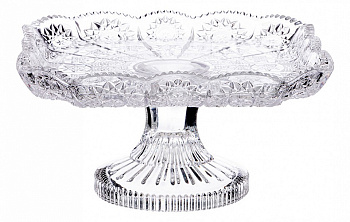 Блюдо декоративное (17.5х9.5 см) Muza Crystal 695-029