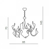 Подвесная люстра Azzardo Snake 2 AZ0043