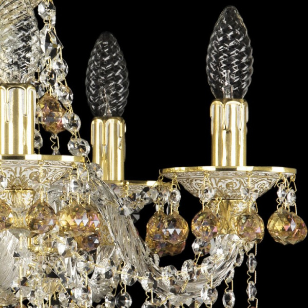 Подвесная люстра Bohemia Ivele Crystal 1609 16109/5/141 GW K777