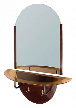 Зеркало настенное Галилео 159 темно-коричневый