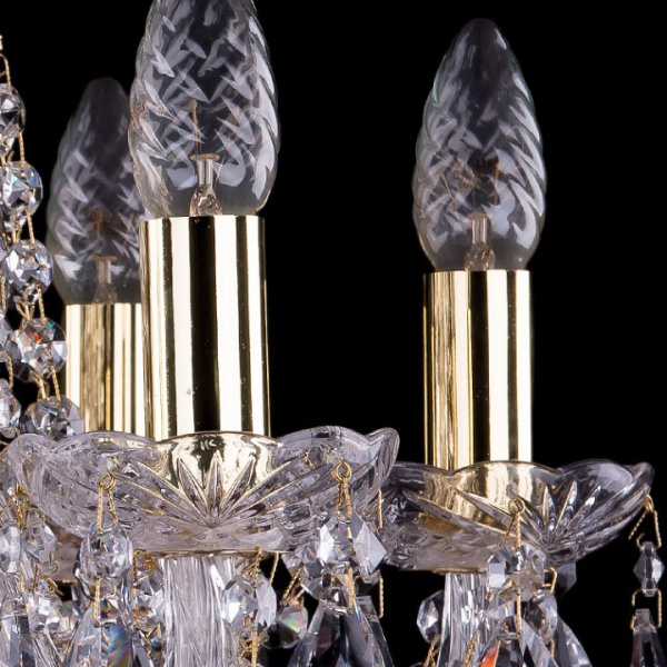 Подвесная люстра Bohemia Ivele Crystal 1406 1406/6/141/G