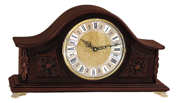Настольные часы (45x13x26 см) 0078-340 0078-340 Dark Walnut