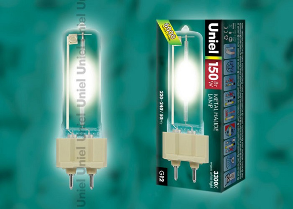 Лампа галогеновая Uniel  G12 150Вт K 3805