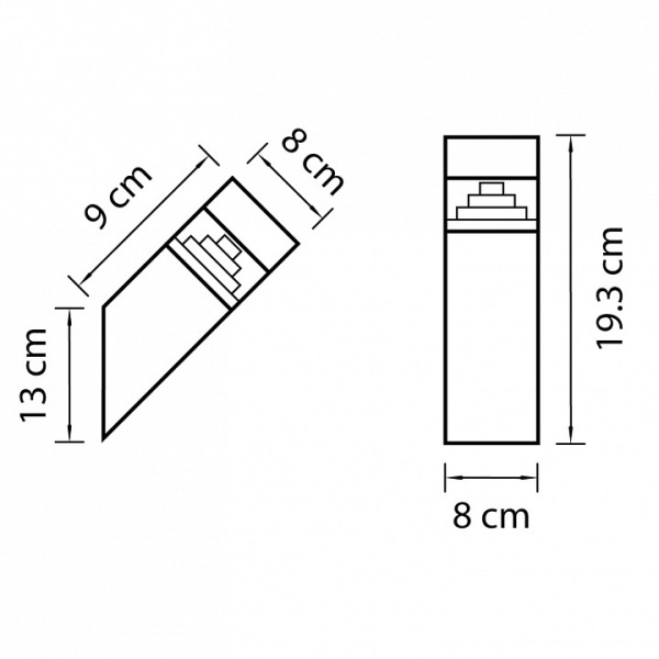 Светильник на штанге Lightstar Raggio 377605